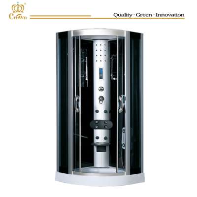 modern luxury steam shower room with whirlpool bathtub High quality plastic toothbrush holder with cover