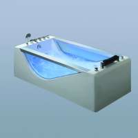 Massage Control Small Sizes Bath Tub Free Stand Shower Square Bathtub