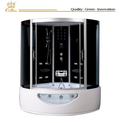 China supplier luxury bathroom design walk in tub shower combo steam and massage mixer shower cabin